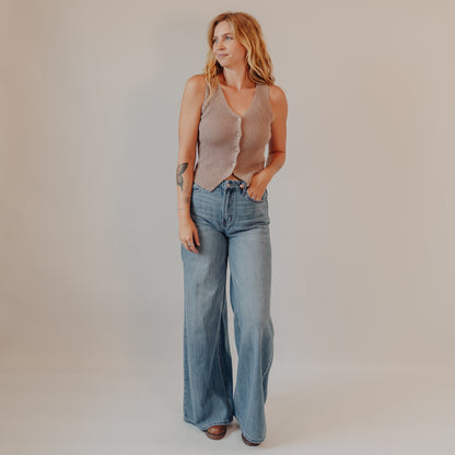 Vervet | Super High Rise Wide Leg | Kudos