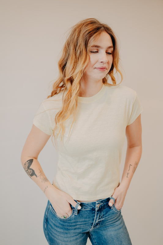 Z Supply | Modern Slub Tee | Pineapple