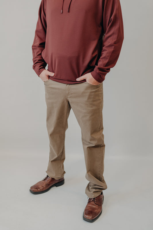 Flag & Anthem | Wallburg Chino Nashville Straight | Bamboo Khaki