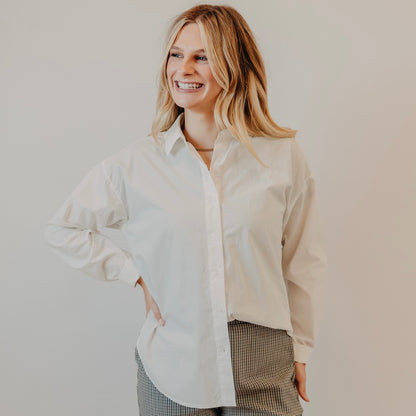 Z Supply | Elevated Poplin Shirt | White