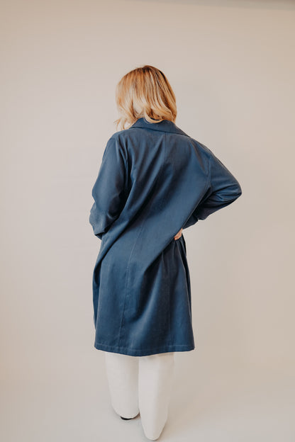 Fun2Fun | Trench Coat | Navy