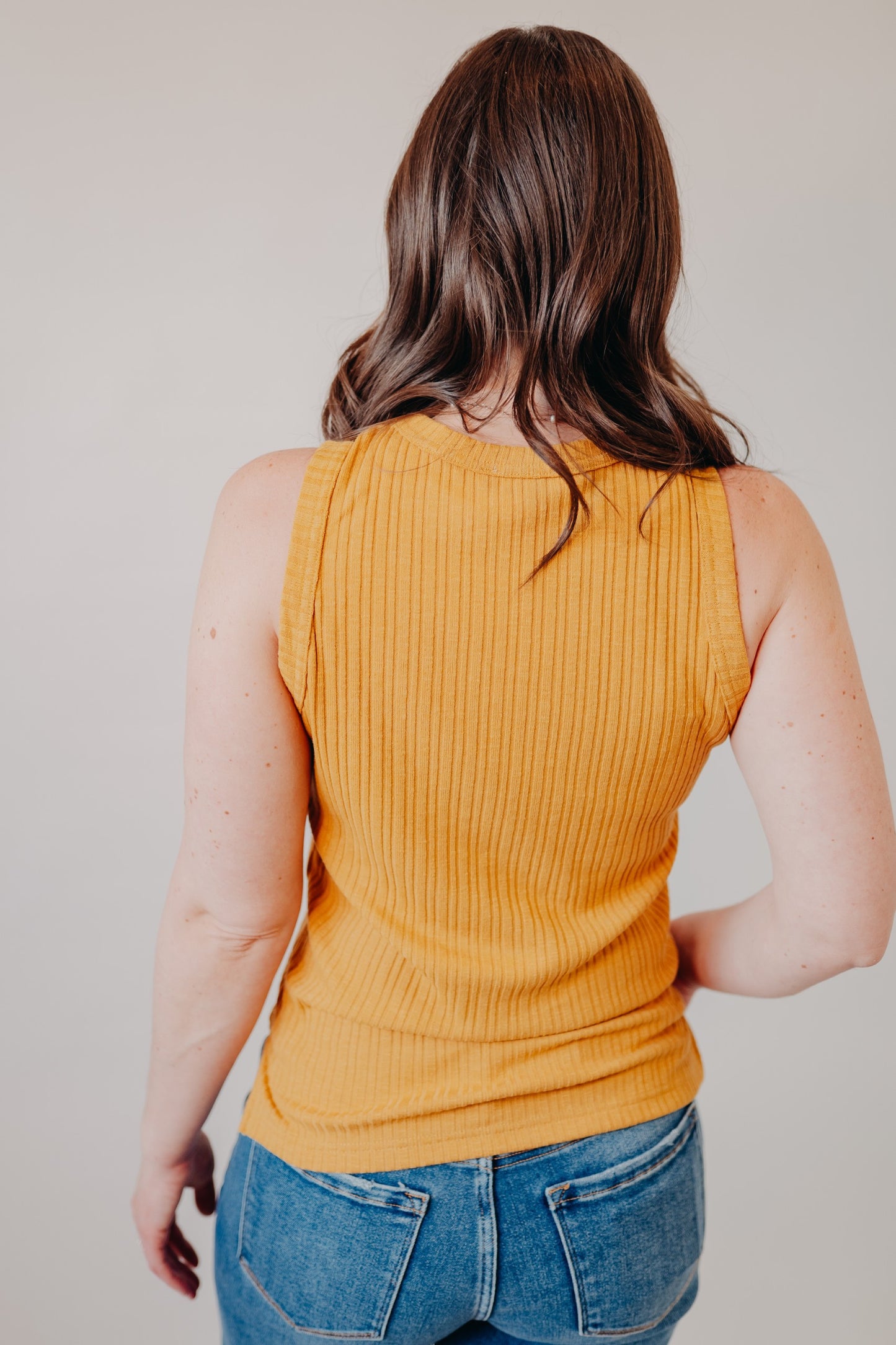 Mod Ref | The Emma Top | Mustard