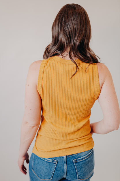 Mod Ref | The Emma Top | Mustard