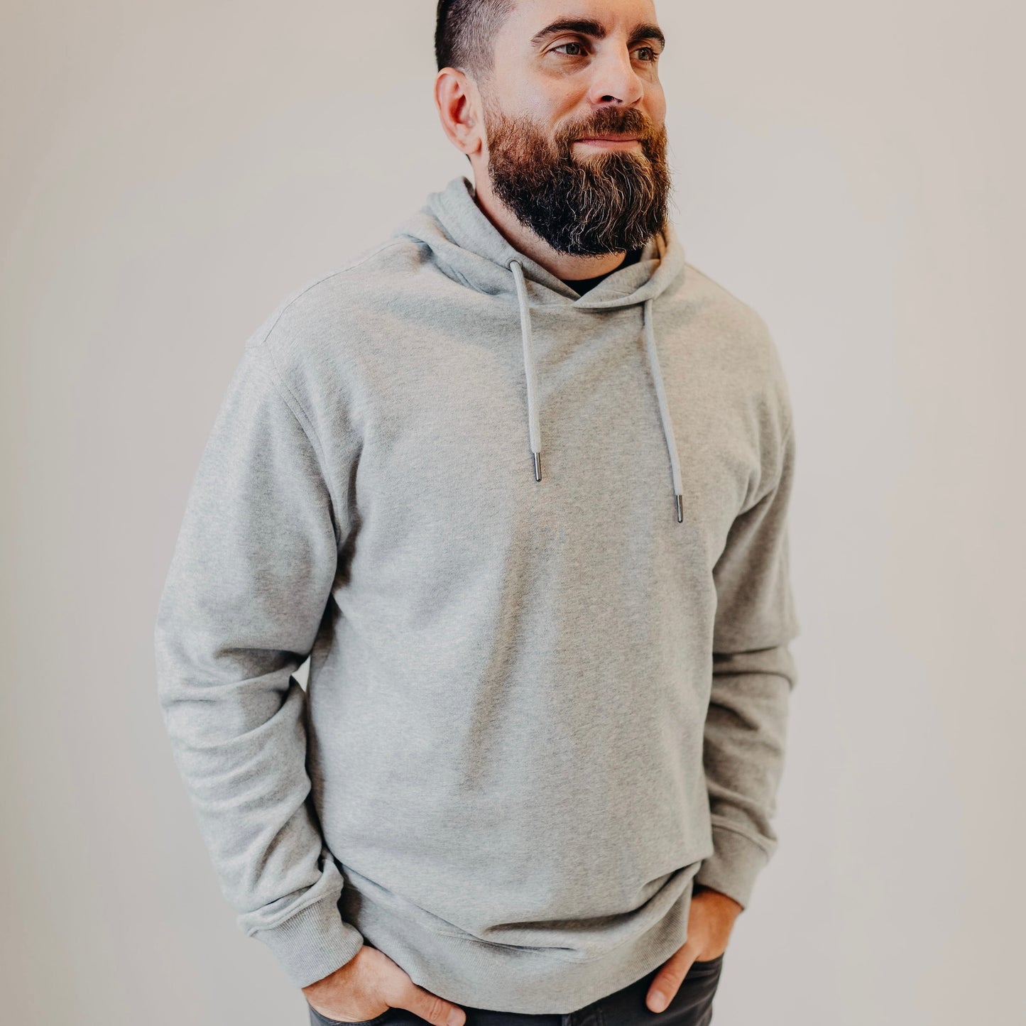Normal | Cole Terry Hoodie - Heathered Grey