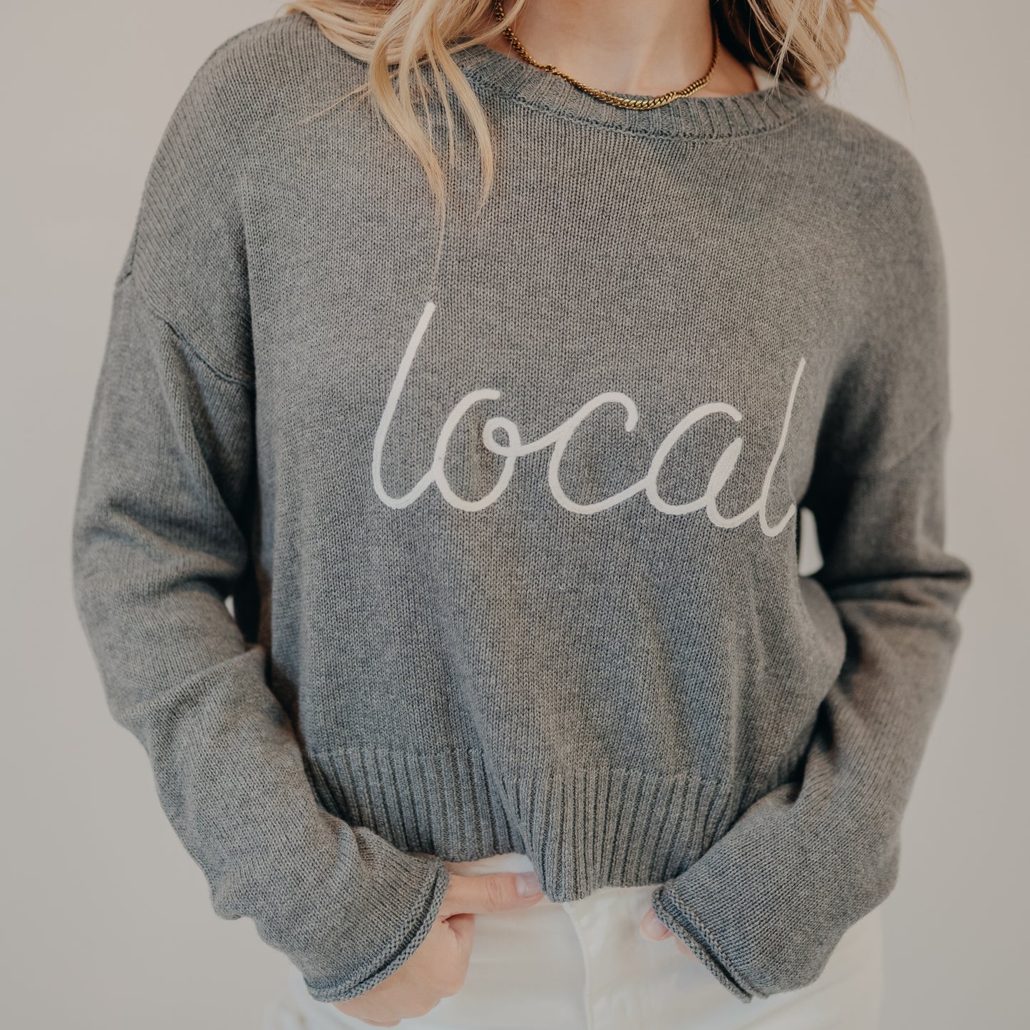 Z Supply | Sienna Local Sweater | Heather Grey