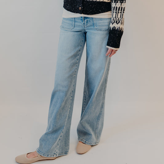 Flying Monkey | High Rise Patch Pocket Wide | Apus