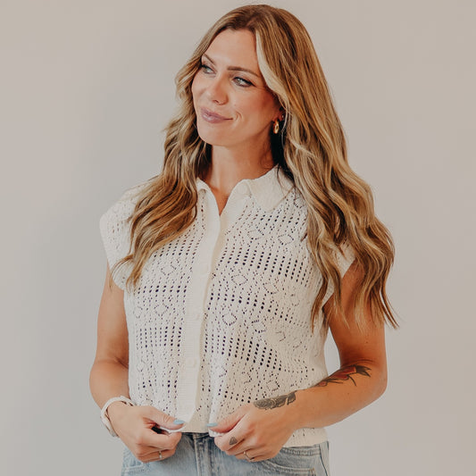 Z Supply | Kinsley Sweater Top | White