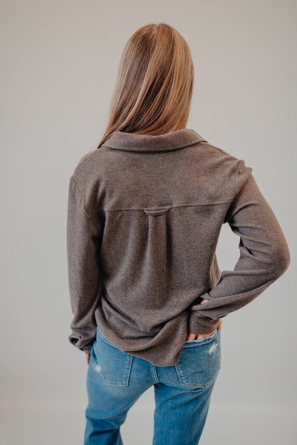 Thread & Supply | Cassian Shirt | Brown Heather