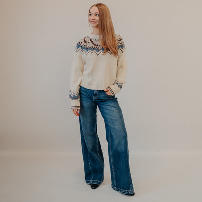 Vervet | High Rise Wide Leg | Outdone