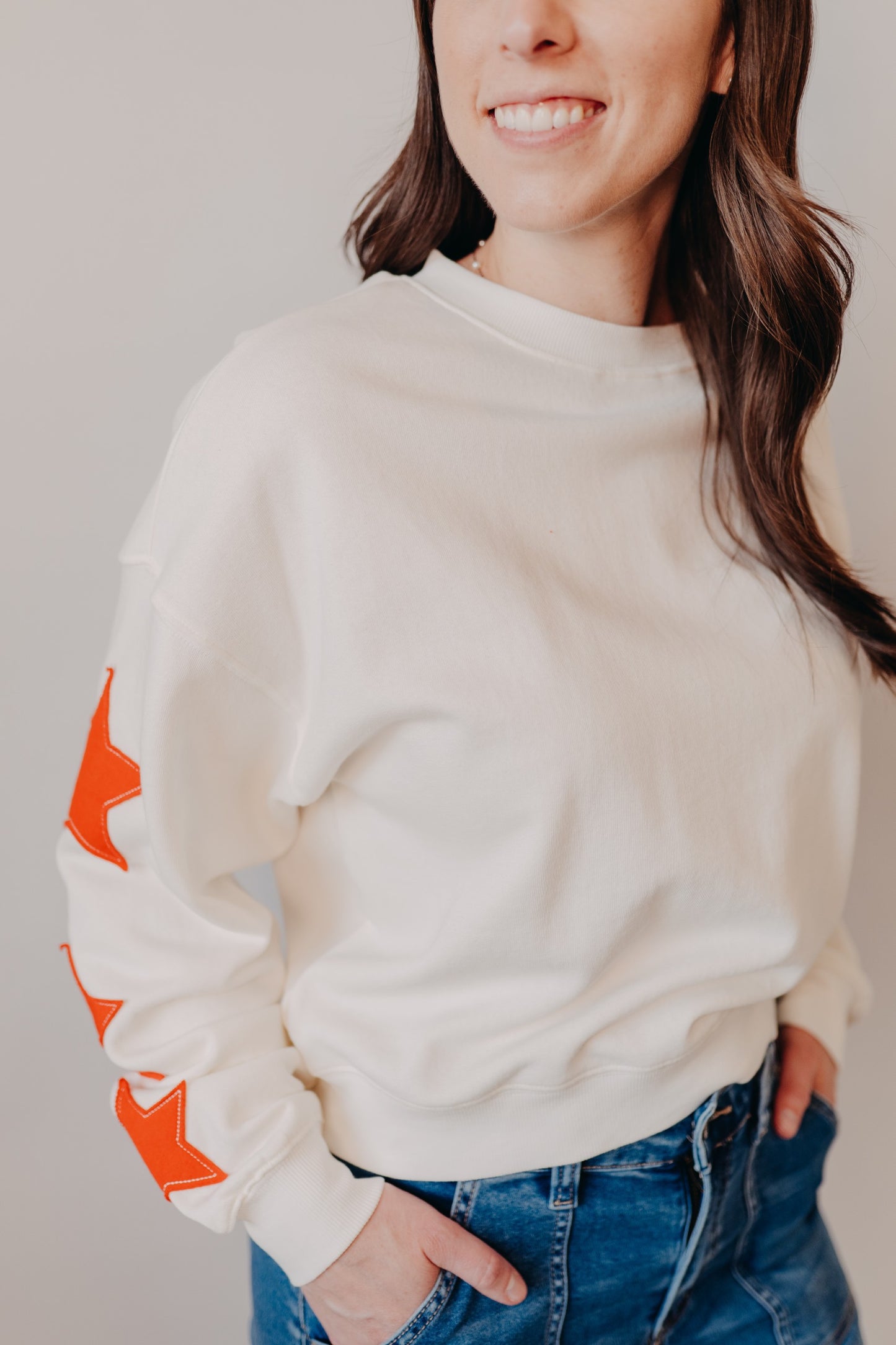 Z Supply | Stars First Date Sweatshirt | Sea Salt