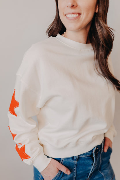 Z Supply | Stars First Date Sweatshirt | Sea Salt