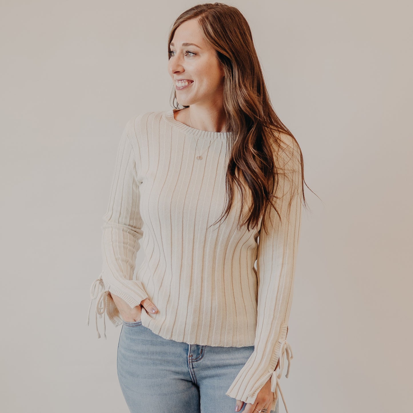 Thread & Supply | Julie Sweater | Ivory