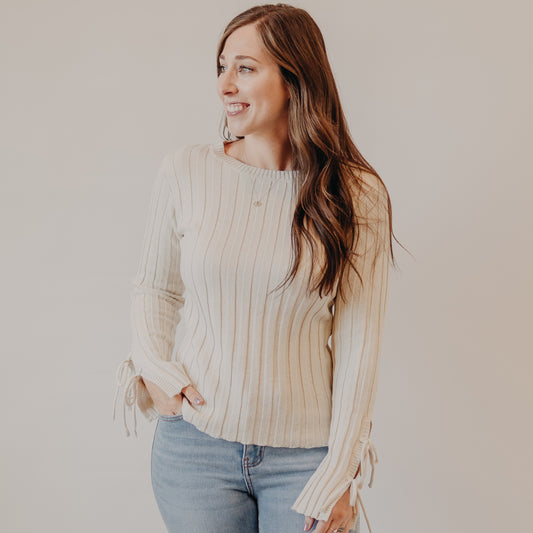 Thread & Supply | Julie Sweater | Ivory
