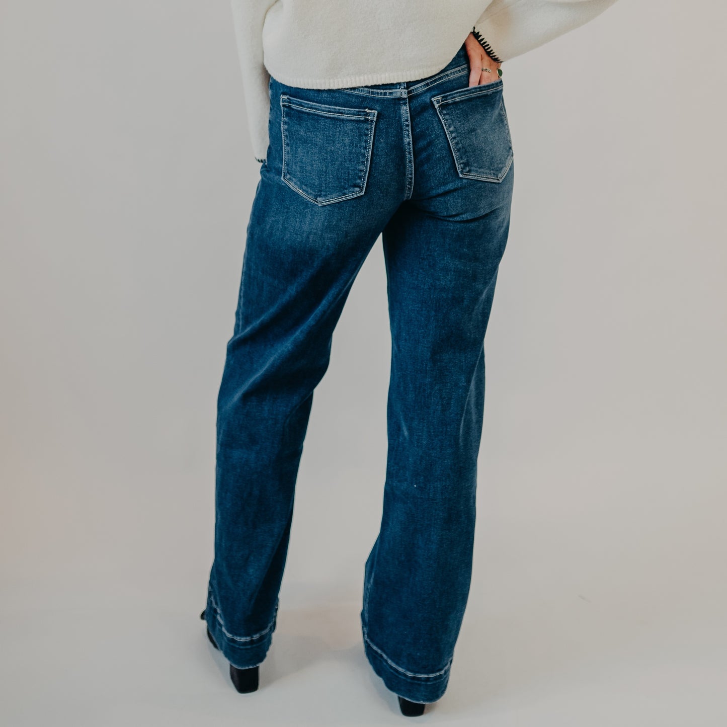 Vervet | High Rise Trouser Wide | Dominated