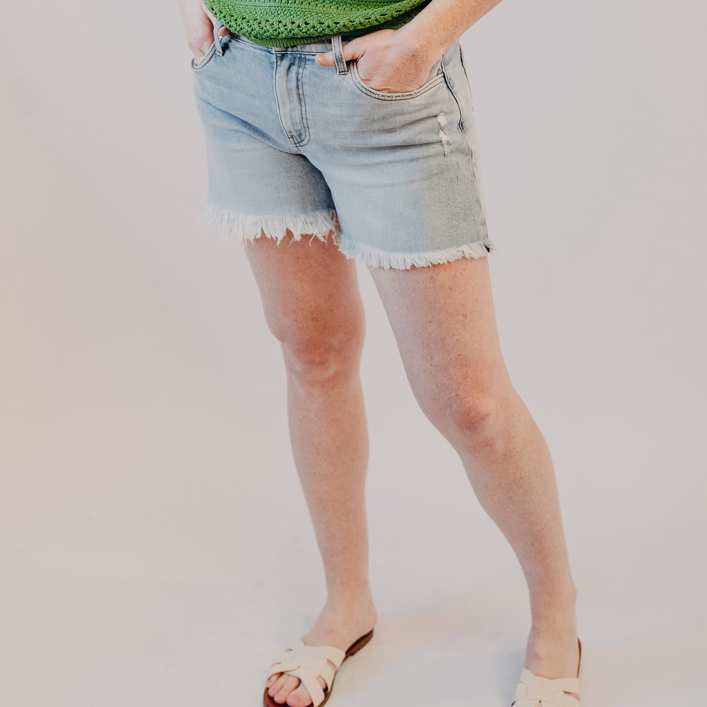 KUT | Jane High Rise Long Short | Full