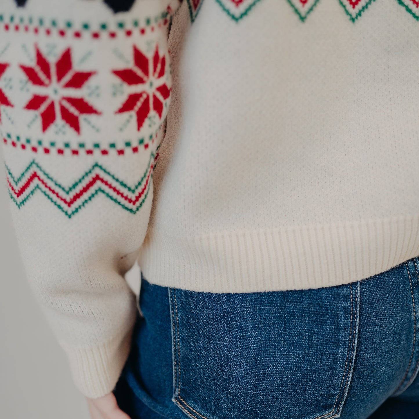 Wishlist | Christmas Tree Sweater | Ivory Combo