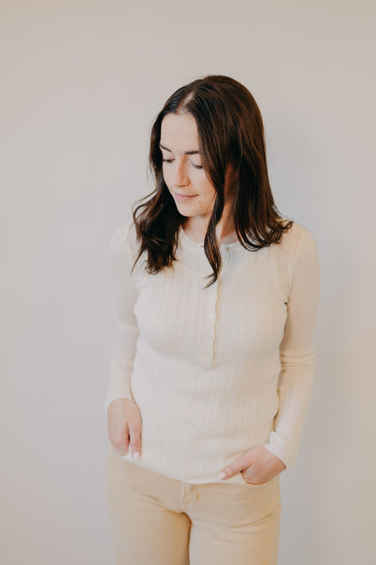 Z Supply | Rowena Fine Knit Sweater | Sandstone