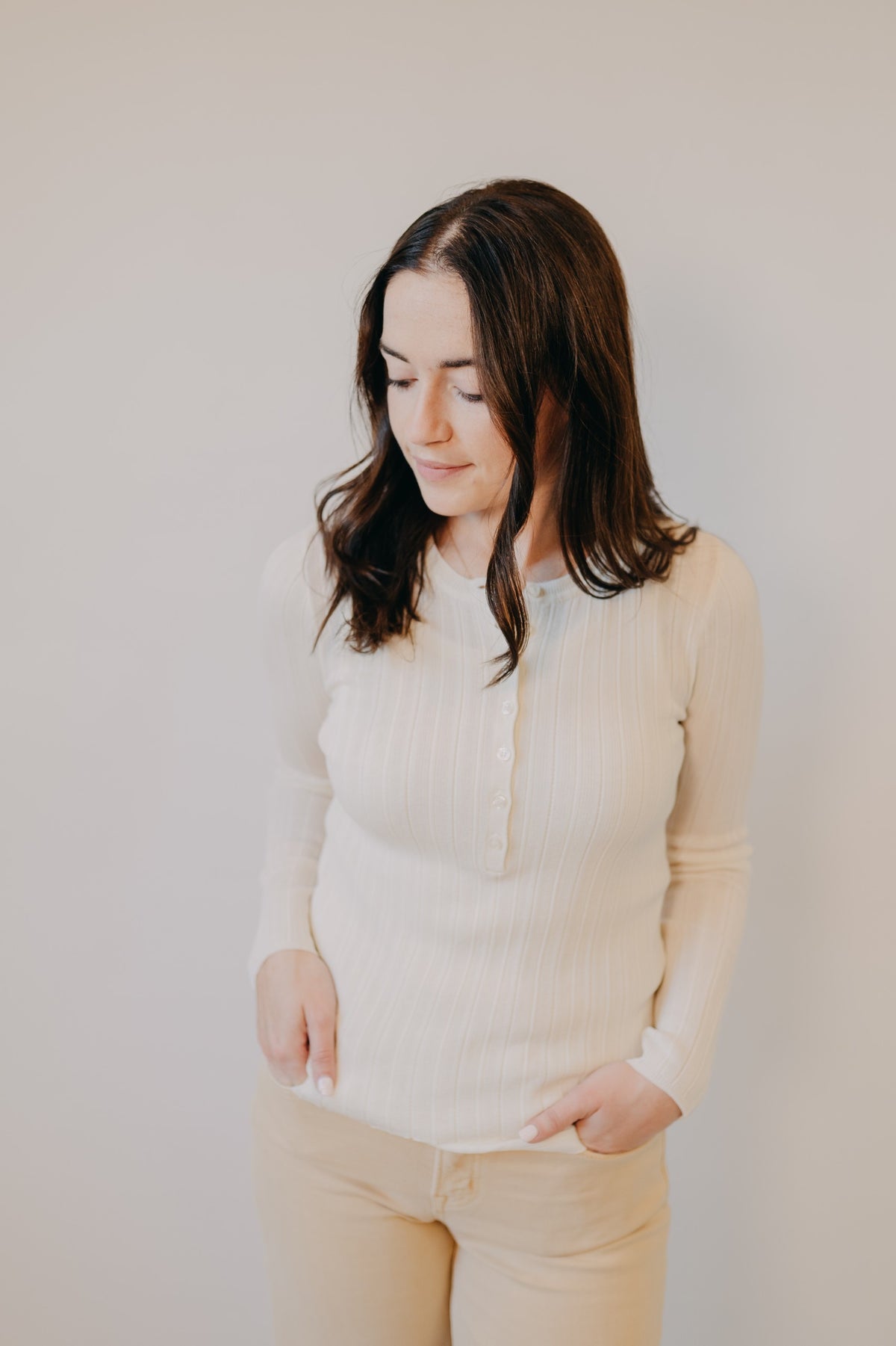 Z Supply | Rowena Fine Knit Sweater | Sandstone