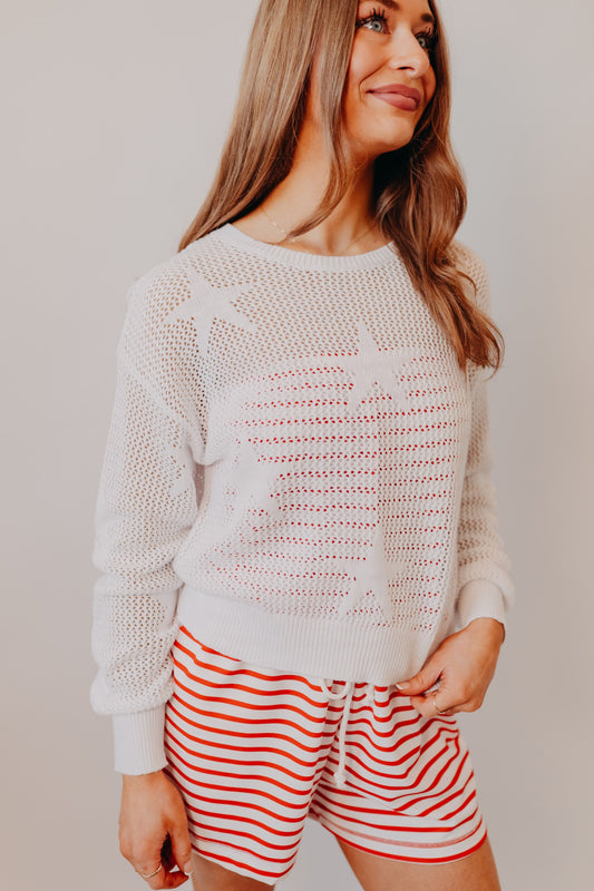 Z Supply | Star of the Show Sweater | White