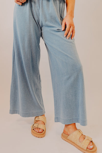 Z Supply | Scout Jersey Denim Pant | Santorini Indigo