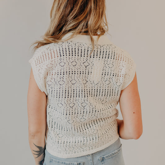 Z Supply | Kinsley Sweater Top | White