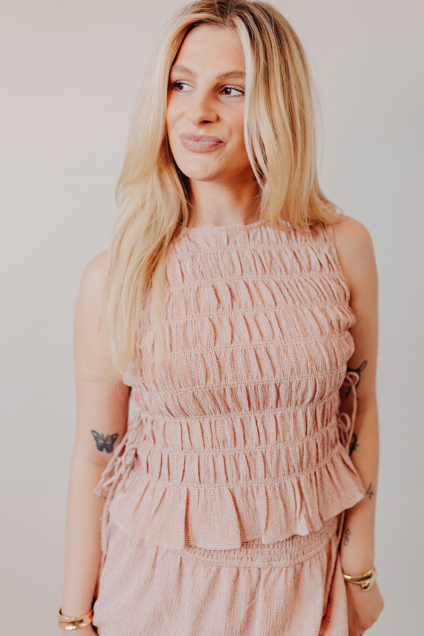 Mod Ref | The Malorie Top | Pink