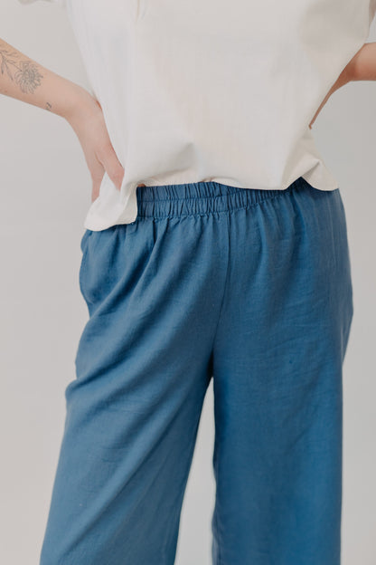 Z Supply | Scout Linen Pant | Vintage Indigo