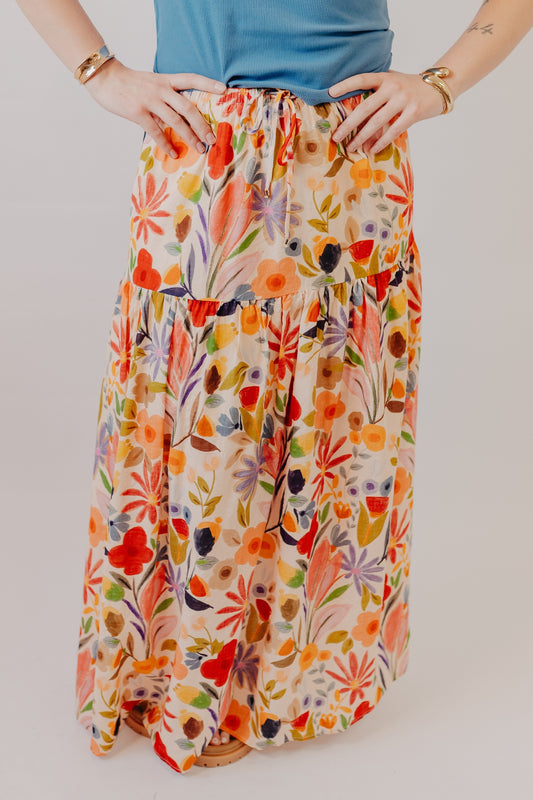 By Together | Palm Springs Skirt | Desert Multi Tan