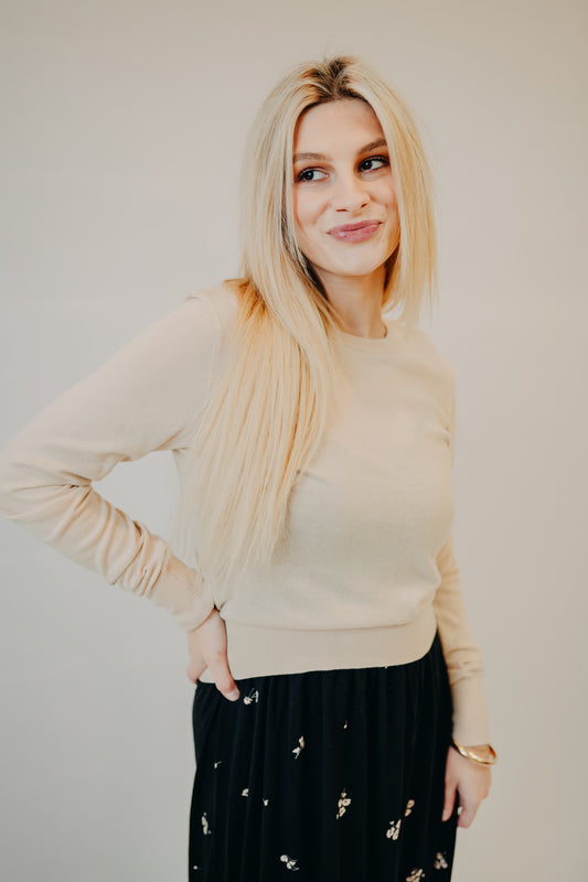 Z Supply | The Perfect Layer Sweater | Champagne