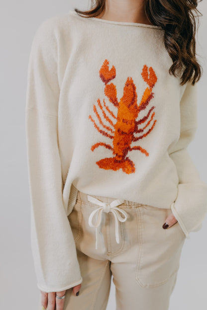 By Together | Lobster Sweater | Cream
