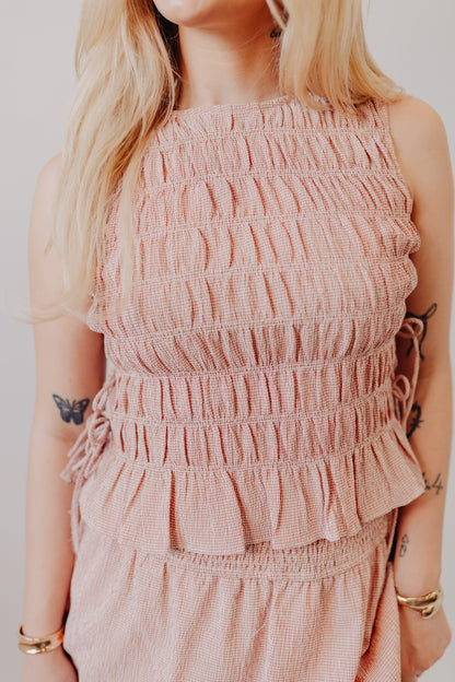 Mod Ref | The Malorie Top | Pink