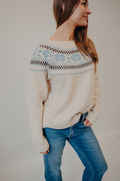 Wishlist | Fair Isle Sweater | Taupe Sky