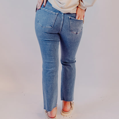 Vervet | High Rise Crop Flare | Reptar