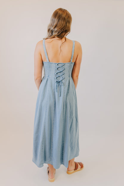 Z Supply | Leonora Indigo Midi Dress | Classic Indigo
