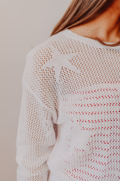 Z Supply | Star of the Show Sweater | White
