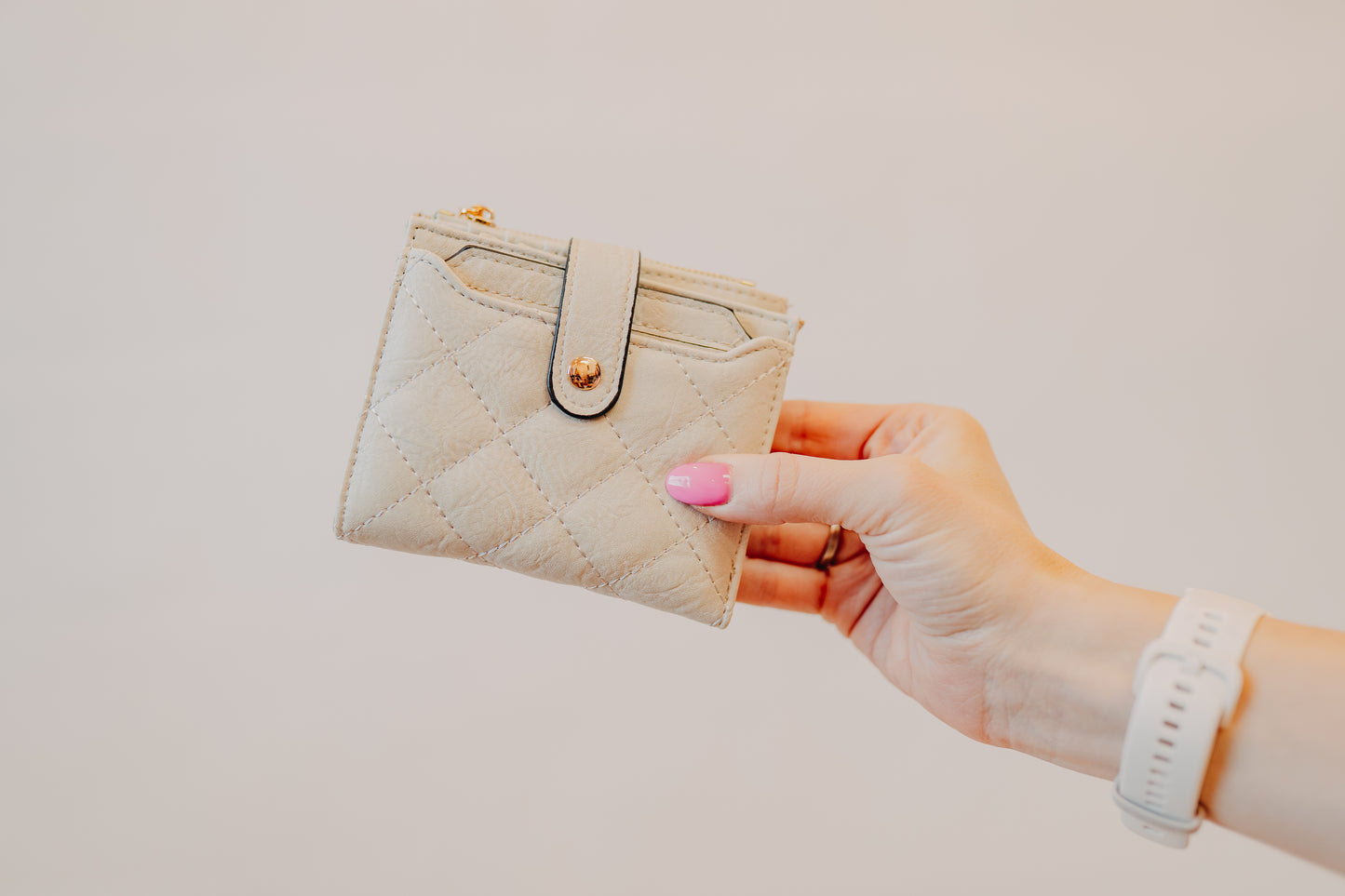 Jen & Co | Melody Quilted Zip Wallet