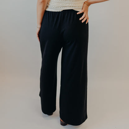 Z Supply | Scout Jersey Flare Pant | True Black