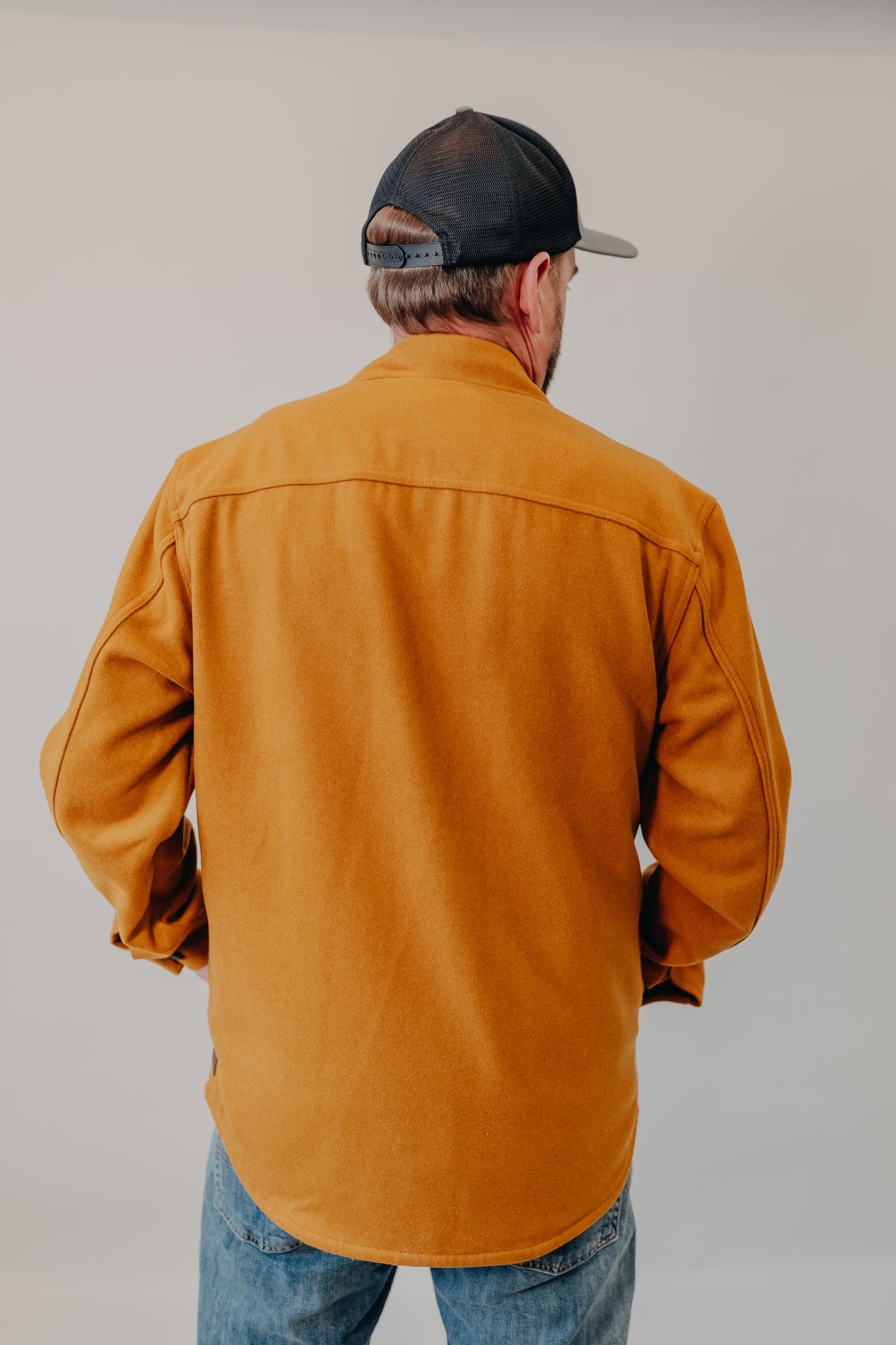 The Normal Brand | Brightside Flannel Lined Workwear Jacket | Yellow