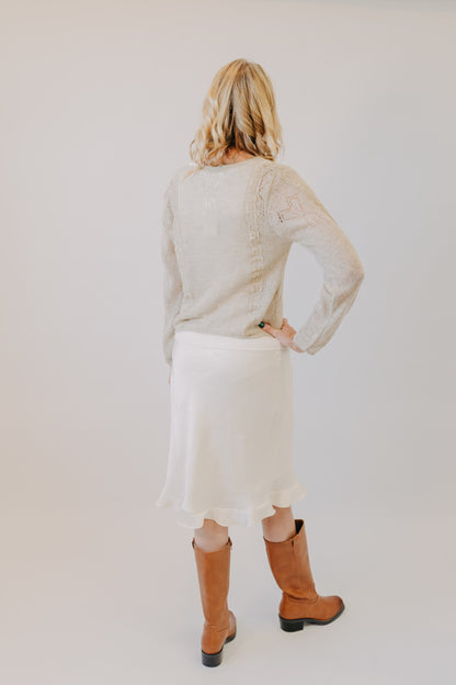 Mod Ref | The Jasmine Skirt | Cream