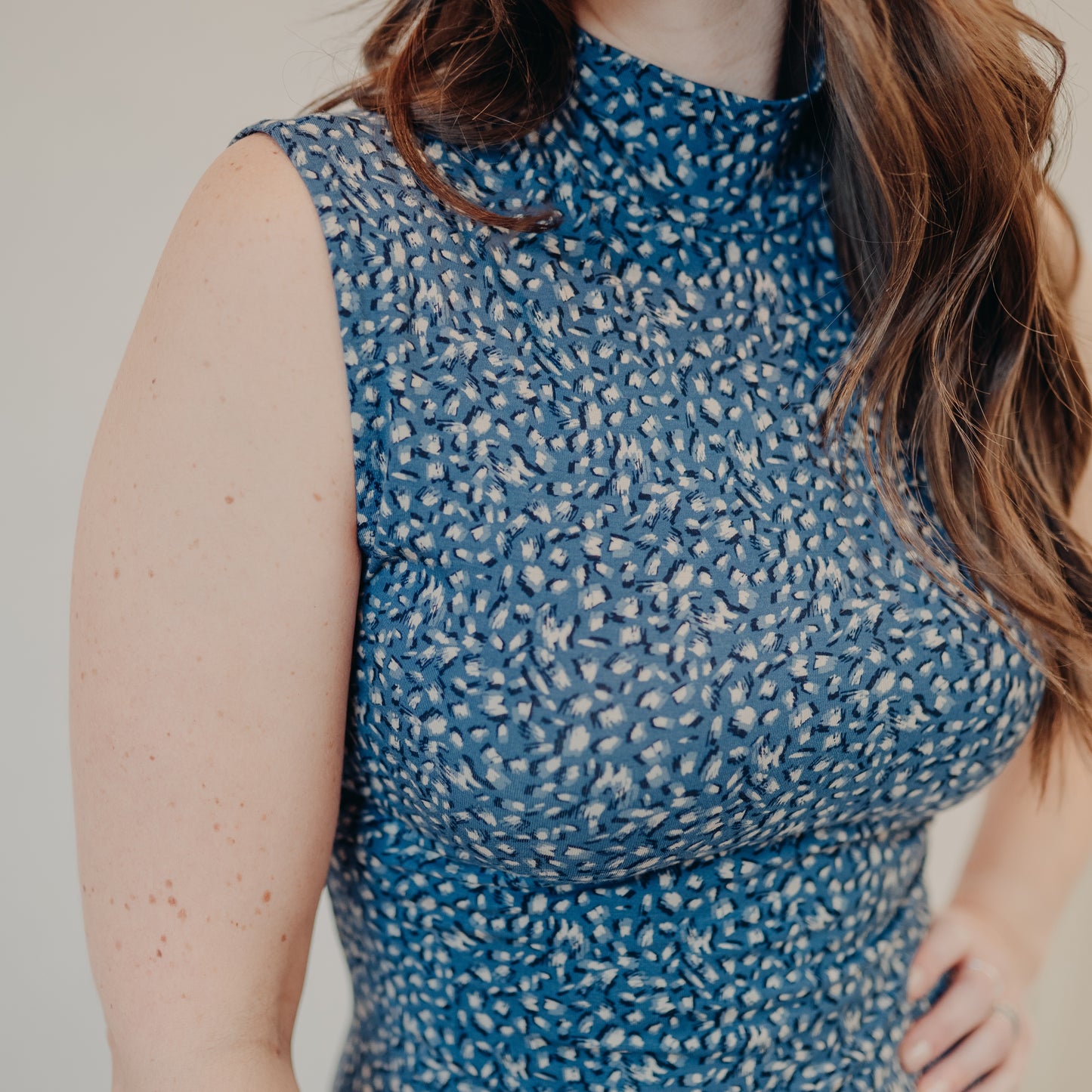 Z Supply | Seraphina Aspen Midi Dress | Blue Velvet