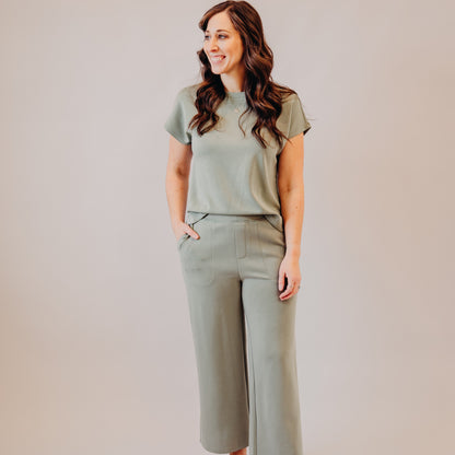 Thread & Supply | Mildred Pants | Dusty Jade