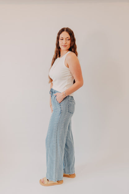 Thread & Supply | Natalia Pants | Daisy Stripe