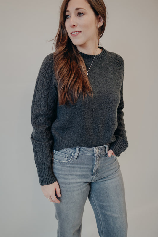 Thread & Supply | Zoey Sweater | Charcoal
