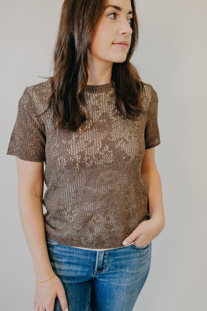 Z Supply | Waverton Short Sleeve Tee | Cocoa Latte