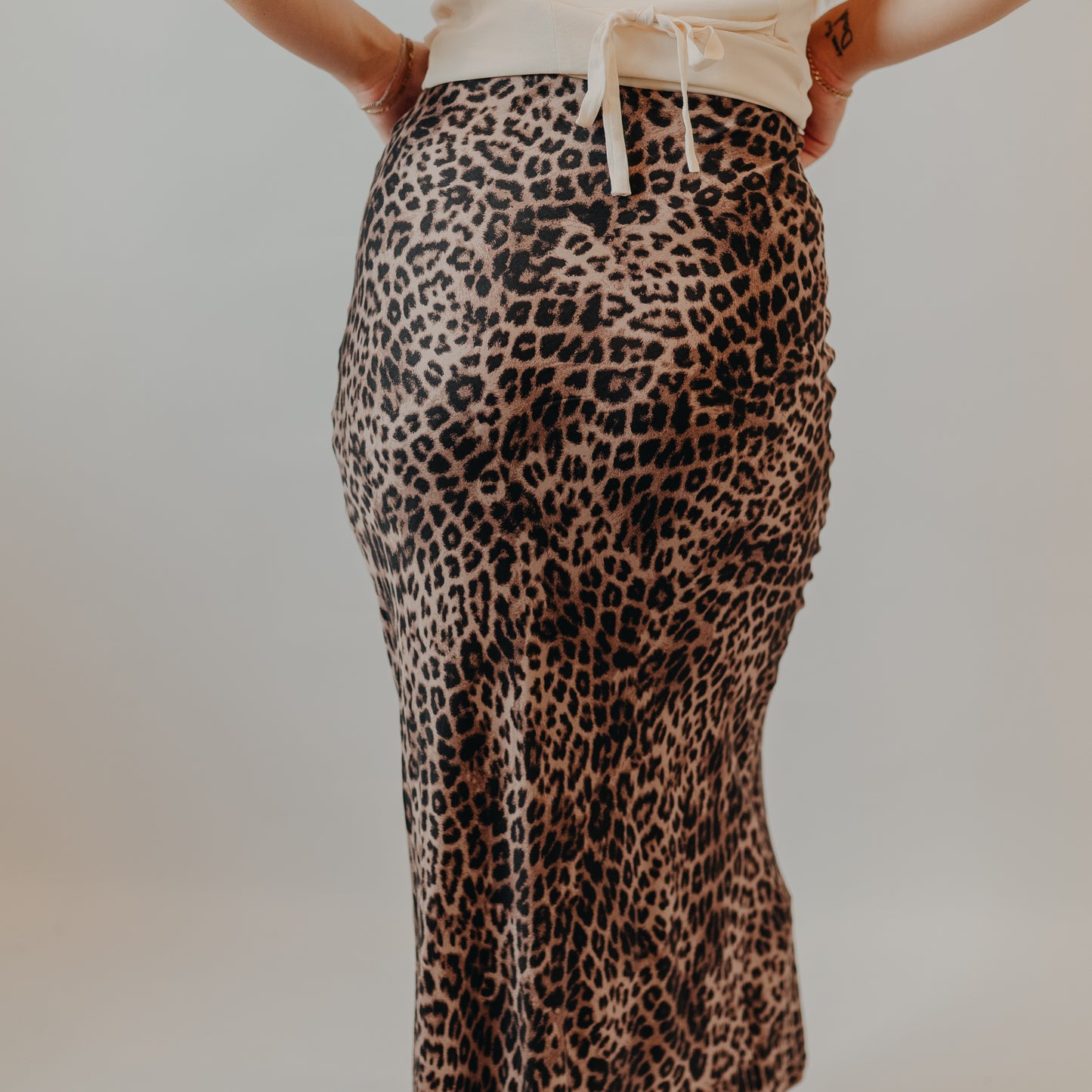 Z Supply | Izabel Leopard Skirt | Desert Tan