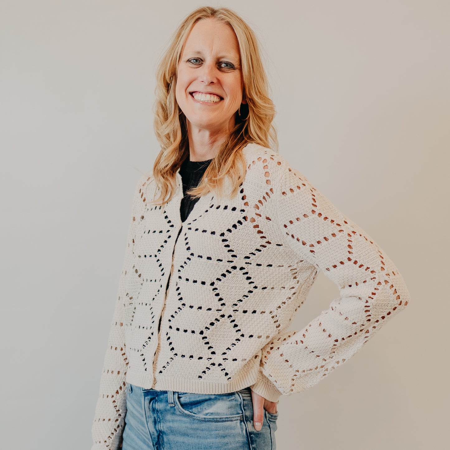 Z Supply | Rosalyn Sweater Cardigan | Crystal