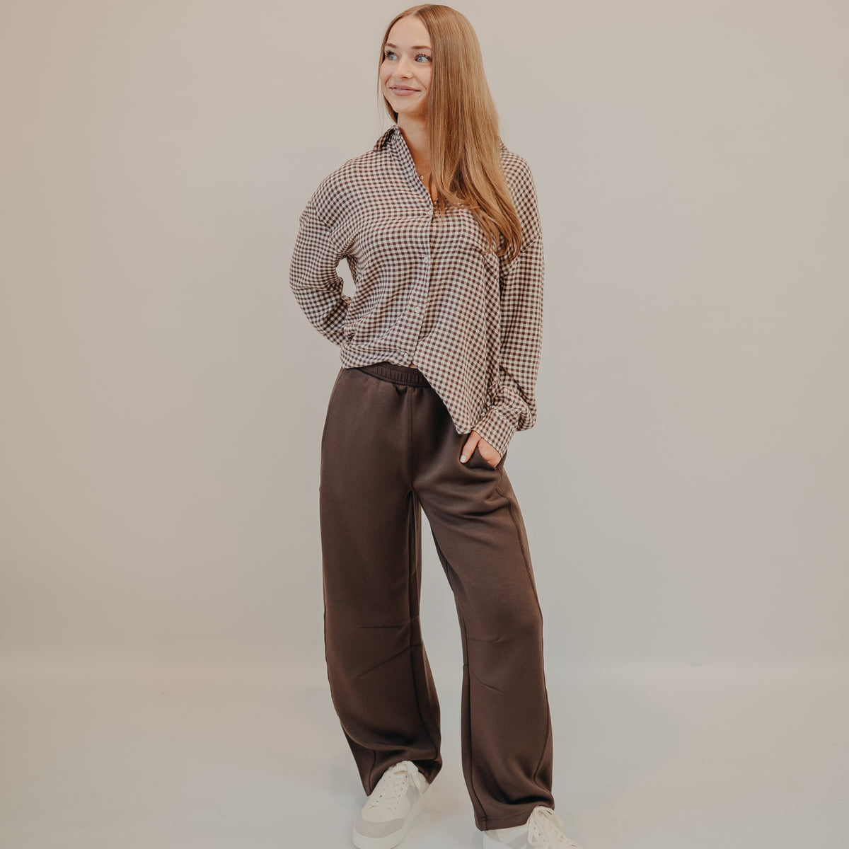 Thread & Supply | Lenore Pants | Coffee Bean