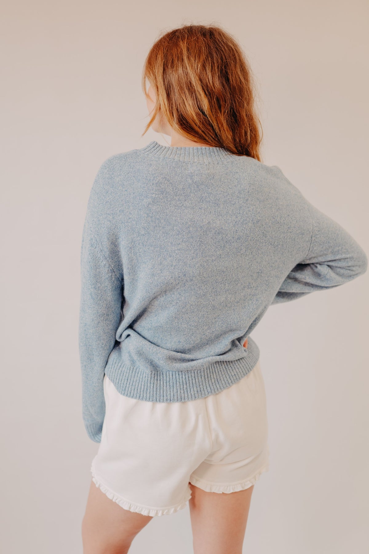 Thread & Supply | Allegiance Sweater | Heather Blue