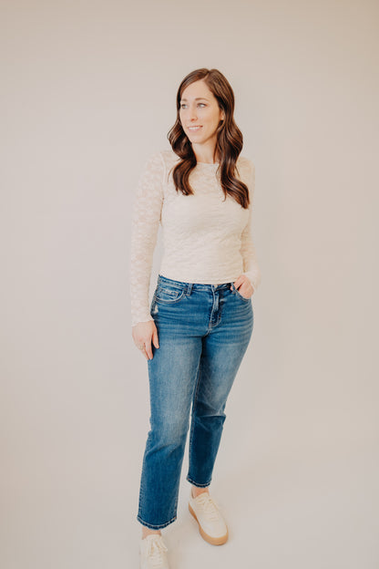 Hem & Thread | Lily Lace Top | Ivory