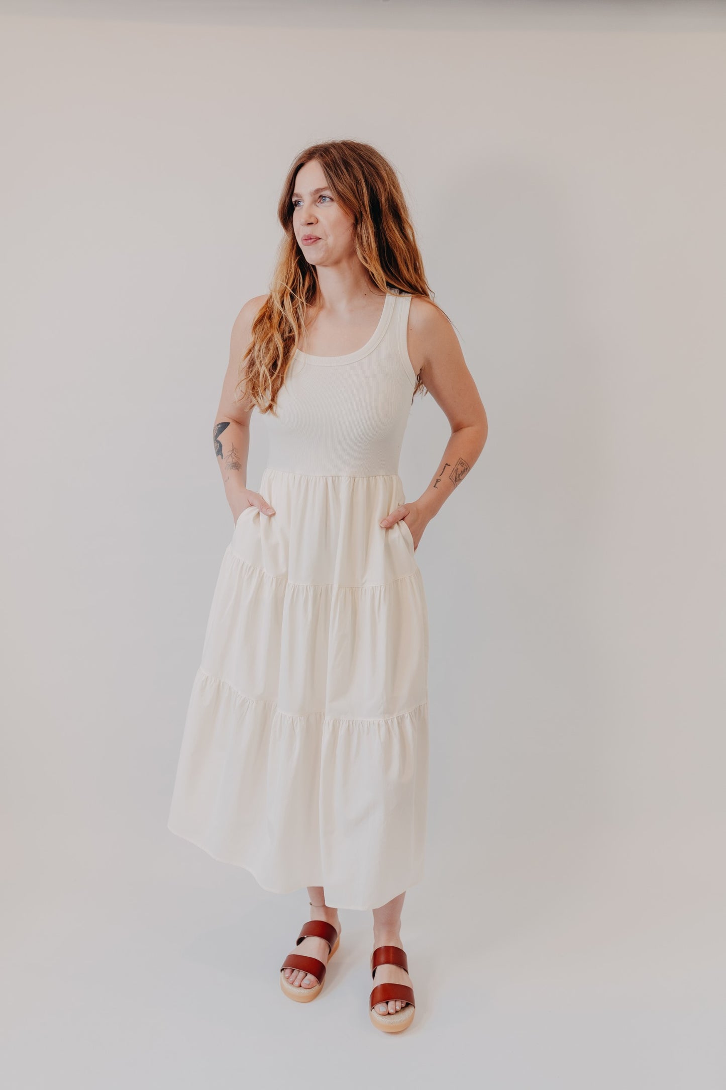 Thread & Supply | Solenne Dress | Ivory